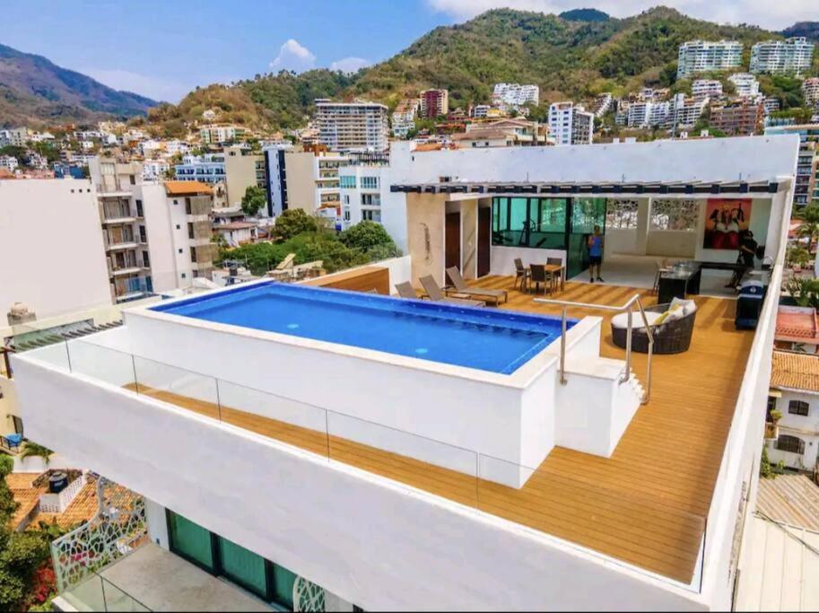 Ocean View Penthouse In P.V. Romantic Zone Puerto Vallarta Buitenkant foto